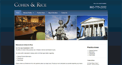 Desktop Screenshot of cohenandrice.com
